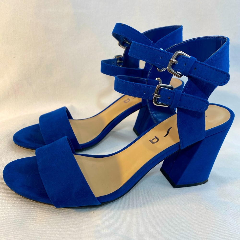 Colbalt Blue Unisa 8.5 heeled sandals